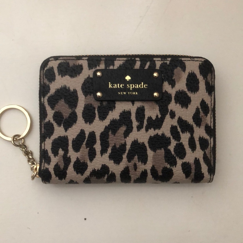 Brand new leopard Kate spade wallet